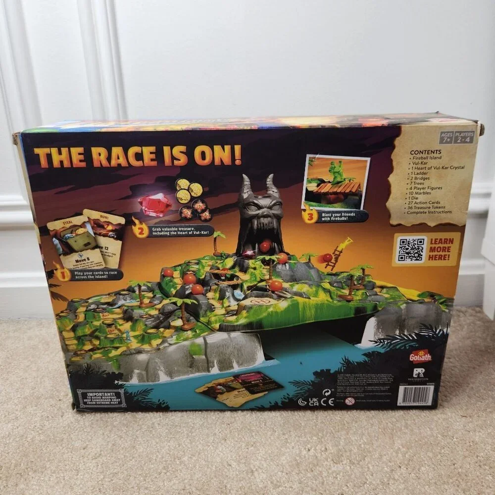Fireball Island Race to Adventure Goliath Board Game